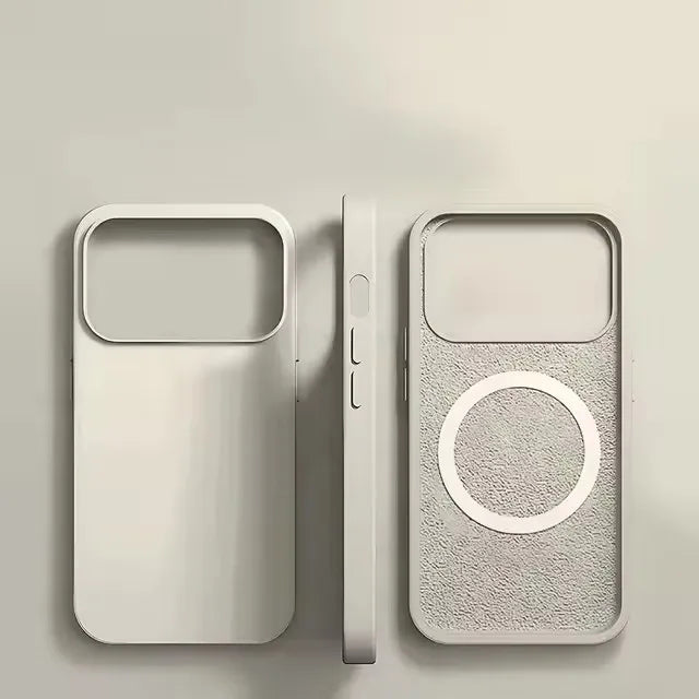 Luxury For Magsafe Wireless Charge Case For iPhone 18 17 15 12 14 13 16 12 Pro Max Liquid Silicone Shockproof Protective Cover