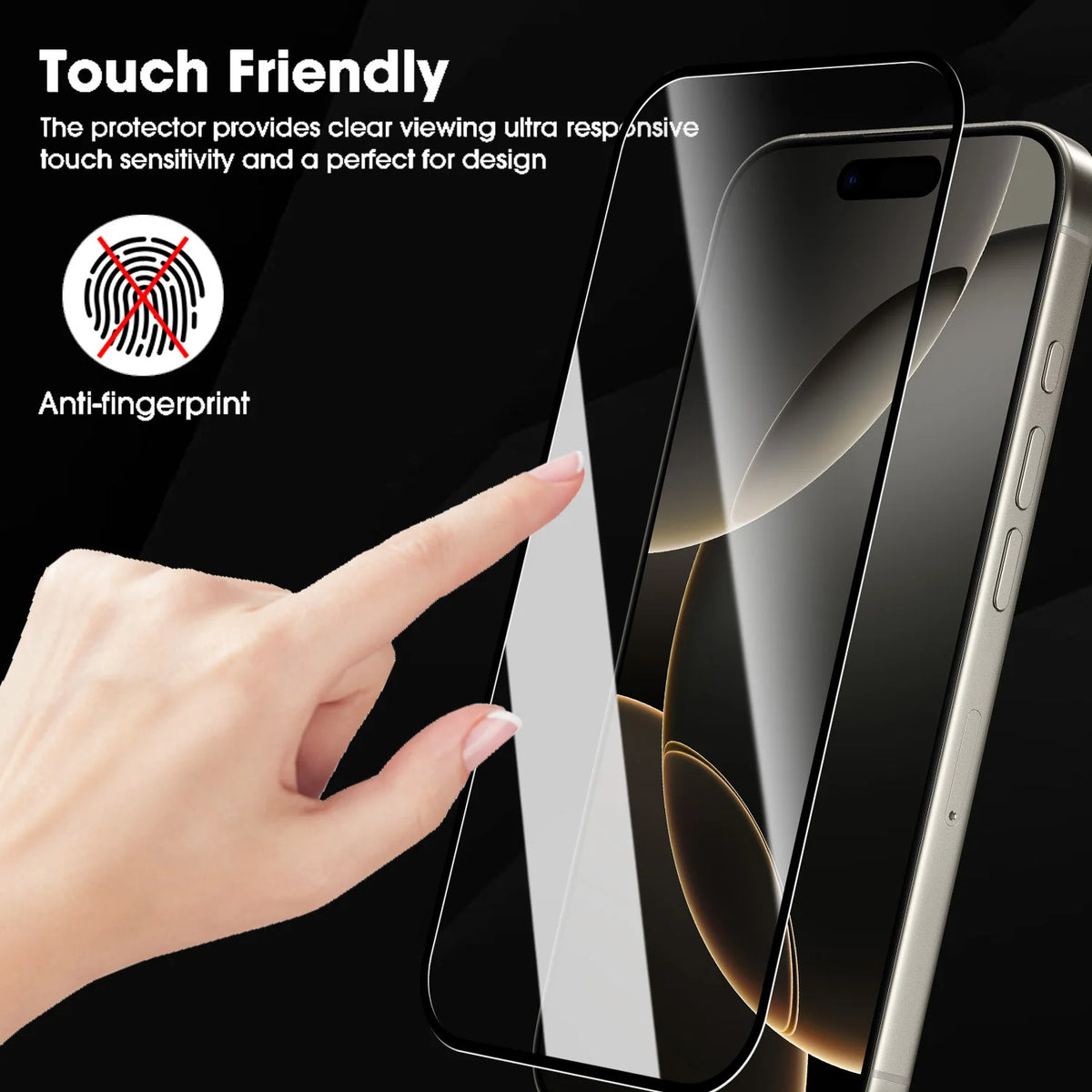 1-4PCS Screen Protector Glass For iPhone 17 Pro Max Air 17Pro 9H Hardness Tempered Glass Protective Cover Film For iPhone 17 16
