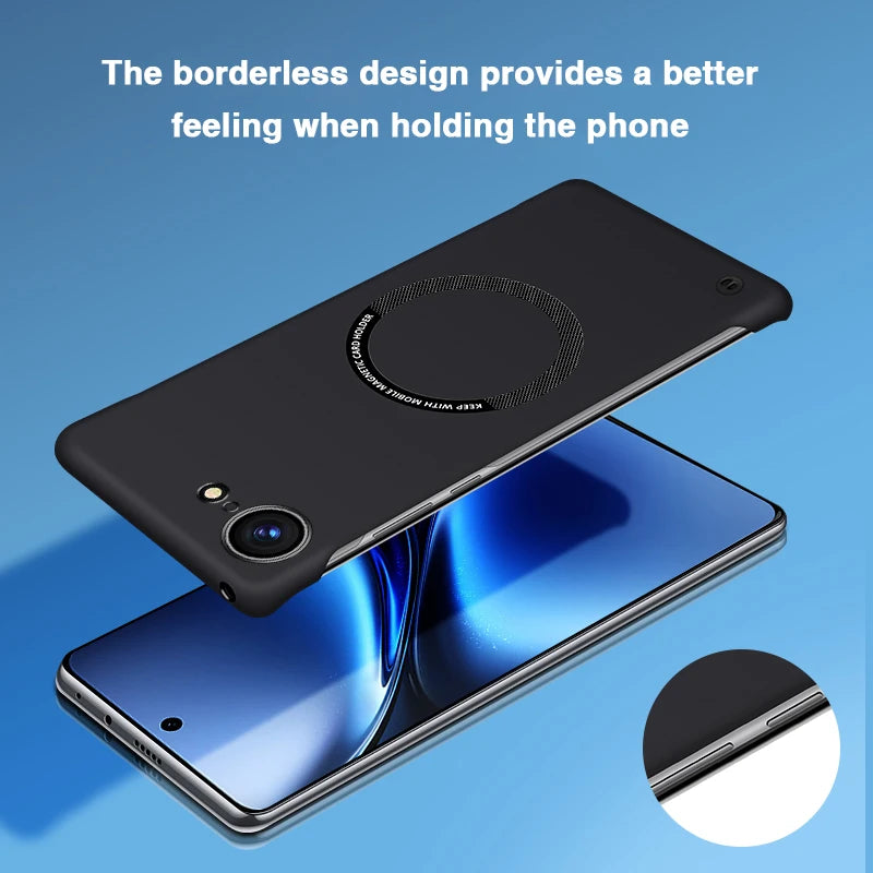 Candy Colors Slim Phone Case for iPhone 16 Pro Max Plus 16E 5G Magnetic Wireless Charging Shockproof Frameless Simple Back Cover