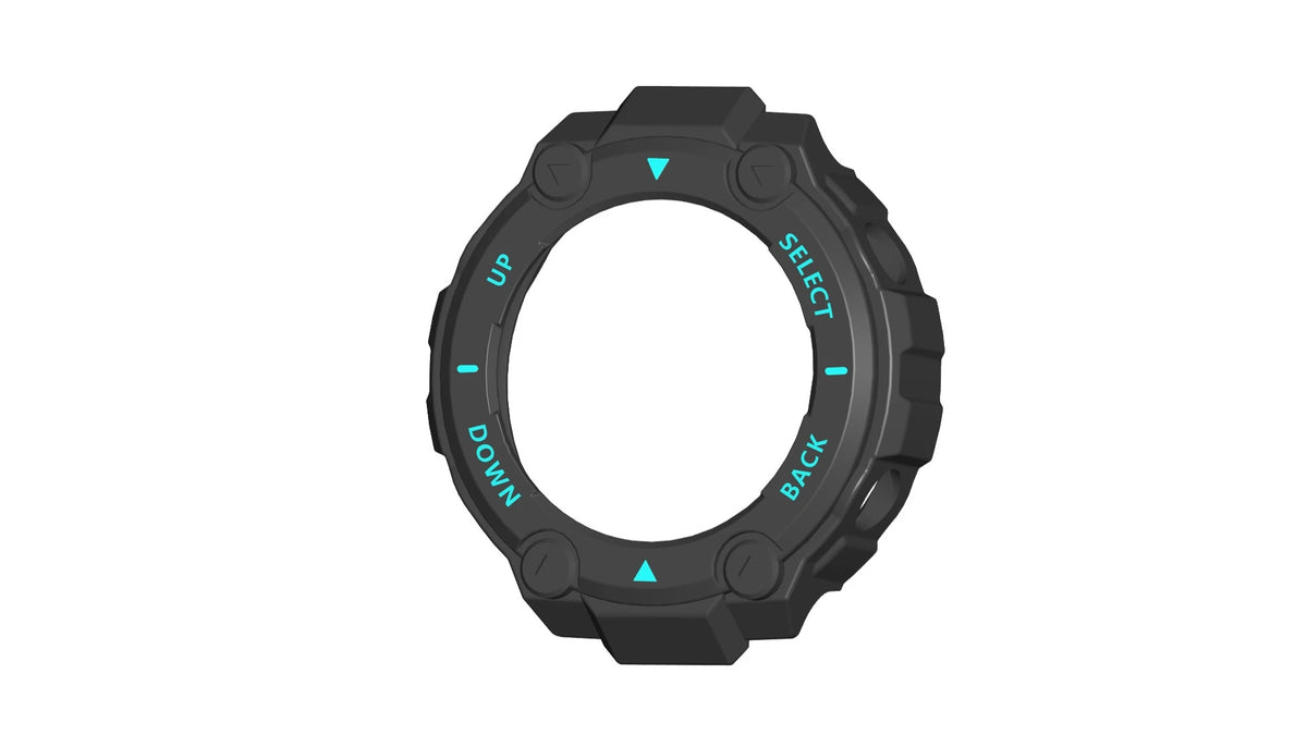 Soft TPU Case Cover For Huami Amazfit T Rex Protective Bumper Shell For Amazfit T-Rex Pro Watch Protector Frame Cover Sleeve