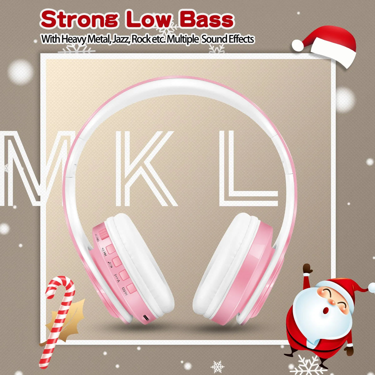 Brand New Fashionable Macaron Bluetooth Headphone Music Audio Earphone Stereo Foldable Handsfree Headset TF Card With Microphone