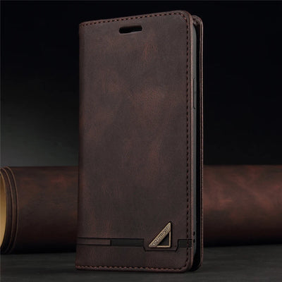 Anti theft Brush Flip Leather Case for Google Pixel 10 9 Pro XL 10A 9A 8 7 6 Pro 8A 7A Stand Card Solt Wallet Phone Etui Cover