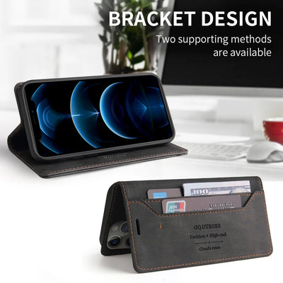 Anti theft Brush Flip Leather Case for Google Pixel 10 9 Pro XL 10A 9A 8 7 6 Pro 8A 7A Stand Card Solt Wallet Phone Etui Cover