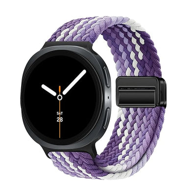 Magnetic Braided Band For Samsung Galaxy Watch 9 8 Strap 44mm 40mm Nylon Bracelet Correa Belt Galaxy Watch 8 Classic 46mm