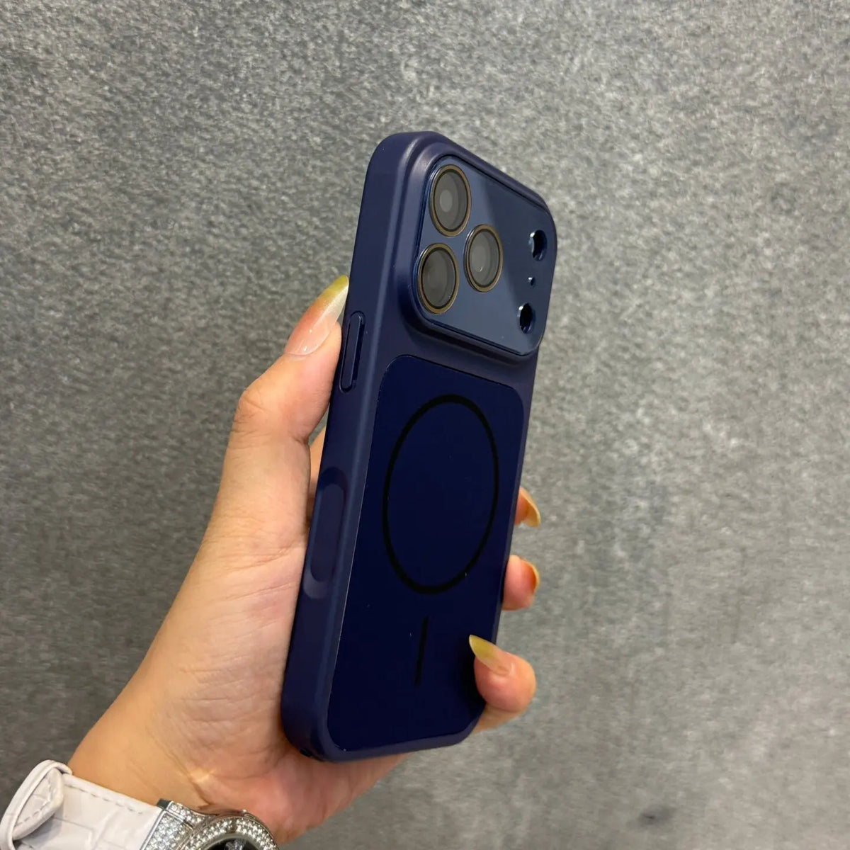 Luxury Solid Skin Feel Magnetic for Magsafe Phone Case for iPhone 18 17 16 15 14 Pro Max 18Pro Slim PC Camera Protection Cover
