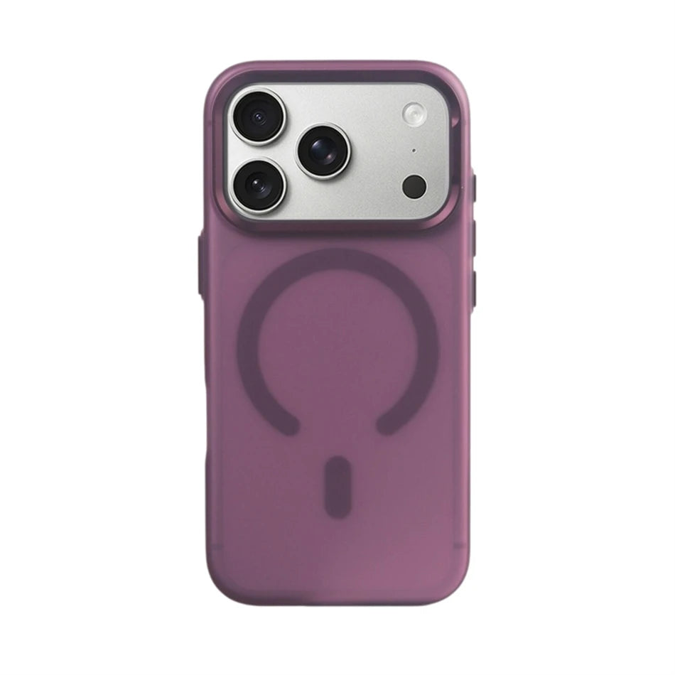 For iPhone 17 16 15 18 Pro Max Air Business Simple Frosted Clear For Magsafe Case Shockproof Magnetic Charge Thin Hard Cover