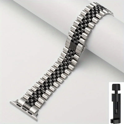 Stainless Steel Strap For Apple Watch Band Series 12/11/10/9/8/7/6/5/SE 3 Metal Bracelet For iWatch Ultra 4 49mm 45mm 44mm 46mm