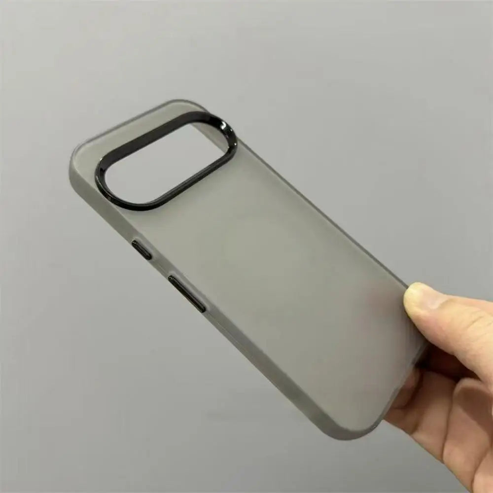 Frosted Fashion Soft Bumper Candy Color Phone Case For Google Pixel 10 9 8 A Pro XL Case Frame Protect Independent Button Cover