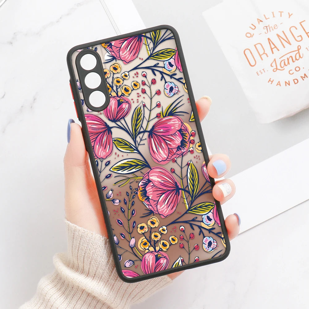 Palm Tree Leaves Phone Case For Samsung Galaxy S24 Ultra Cases Samsung S26 Ultra S23 FE S25 S22 Ultra S21 S20 FE S23 Plus Cover