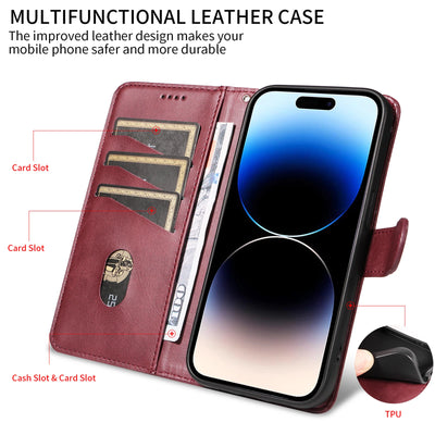 Magnetic Wallet Flip Leather Case For Google Pixel 11 10A 10 9 8 7 Pro XL 9A 8A 7A Phone Cover Shockproof With Card Slots T LINE