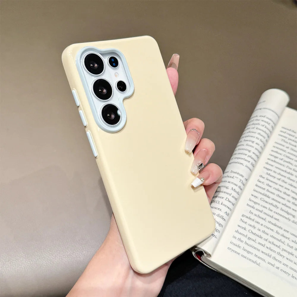 Dopamine Candy Color Phone Case For Samsung Galaxy A07 A06 A16 4G A17 S25 S26 Ultra S24 S23 Plus A55 A56 A57 A36 A37 5G Cover