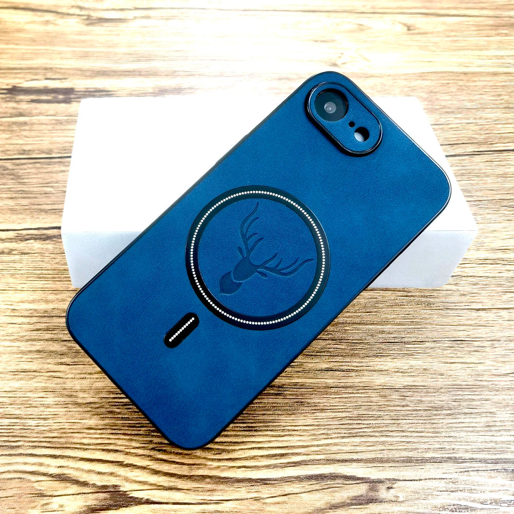 Faux Sheepskin Leather Case For iPhone 17e 17 18 16E 16 E 15 14 13 12 11 Pro Max Plus17Pro For Magsafe Wireless Charge Cover