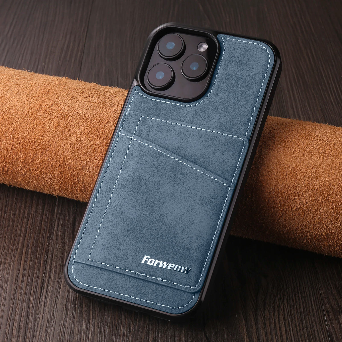 Premium Business Leather Case For iPhone 17 16 15 14 13 12 11 18 Pro Max Plus 17e16e 13Mini Magnetic Flip Wallet Card Solt Cover