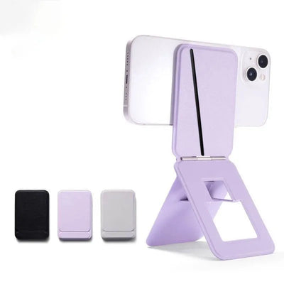 Phone Magnetic Stand Holder For iPhone 15 14 13 12 11 Pro Max Plus Desktop Magnetic Phone Folding Stand Magsafe Holder For Apple