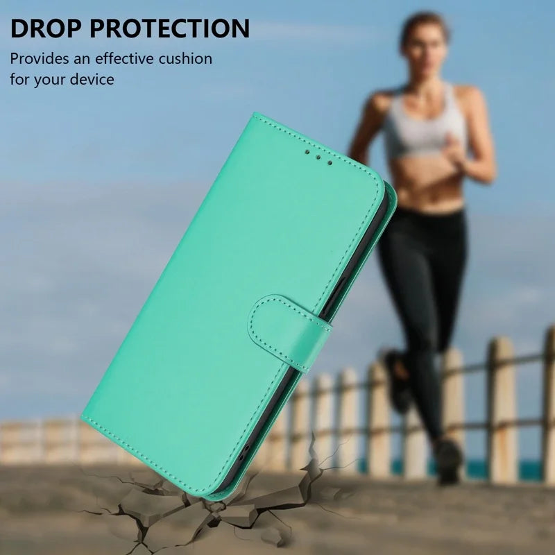 Fashion Candy Solid Color Leather Flip Case For iPhone 14 13 Plus 12 11 Pro Max Funda i Phone 14 Pro 13Pro Max Wallet Cover Case