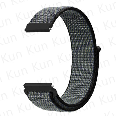 20mm 22mm Band For Samsung Galaxy Watch 6/5/4/5pro/4/6 Classic/active 2 Nylon loop sport bracelet huawei watch GT 4-2-2e-3 Strap
