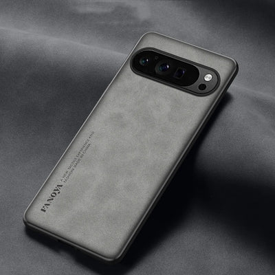 PU Leather Case for Google Pixel 10 9A XL 9 8 7 Pro 8A 7A 6A 6 Cover Soft Matte Shockproof Authentic Anti-fingerprint Shell
