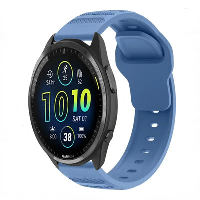 20mm 22mm Silicone Strap for Garmin Forerunner 965 955 265 255 165 55 Fashion Replacement Wristband for Garmin Venu 3/2 Active 5