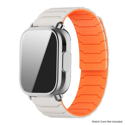 Silicone Strap+Case for Xiaomi Redmi Watch 5 Active/5Lite Magnetic Band Full Cover Bumper for Redmi Band 5 Lite Shell Bracelet