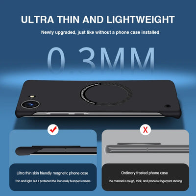 Candy Colors Slim Phone Case for iPhone 16 Pro Max Plus 16E 5G Magnetic Wireless Charging Shockproof Frameless Simple Back Cover