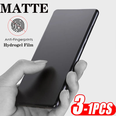 Matte Curved Soft Hydrogel Film For Google Pixel 7 6 8 Pro 5a 4a 4G 7a 2 XL Screen Protector Not Glass On Googe Pixel 8 7 pro 5G