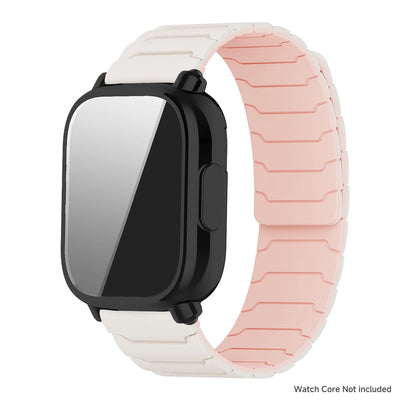 Silicone Strap+Case for Xiaomi Redmi Watch 5 Active/5Lite Magnetic Band Full Cover Bumper for Redmi Band 5 Lite Shell Bracelet