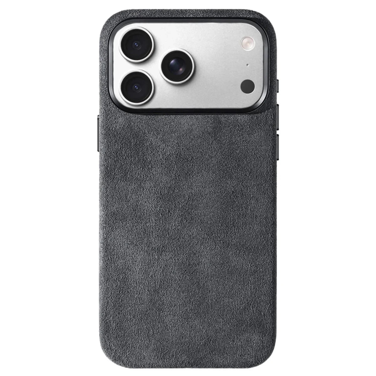 Real Italian Imported for Alcantara Magnetic Case for iPhone 18 17 Pro Max 18Pro With MagSafe Case Smart Button Protective Cover