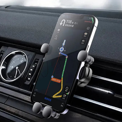 New Gravity Car Phone Holder for 4.7-7 inch Mobile Phone Car Air Vent Phone Mount Universal Shockproof GPS Clip Smartphone Stand