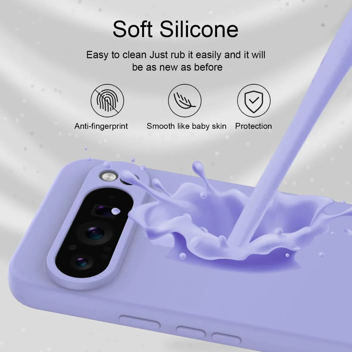 High Quality Skin-friendly Soft Silicone Anti-Drop Phone Case For Google Pixel 11 10A 10 9 Pro XL 8 7 6 Shockproof Protect Cover