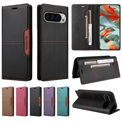 Magnetic Flip Leather Case For Google Pixel 10 9 Pro XL 8A 8 Pixel 7A 7 Pro Pixel 9A Wallet Card Holder Phone Bag Book Cover