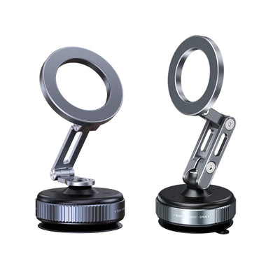 New Car Magnetic Mobile Phone Holder 360 Degree Rotation, Vacuum Adsorption, No Need To Charge, Suitable for Car Navigation