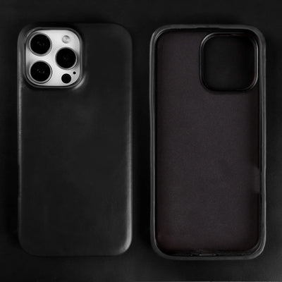 Retro for Iphone 16 Pro Max 18pro 15 14 13 Case Luxury Genuine Leather Cases for Iphone17 Vintage Back Cover Phone Cases Fundas