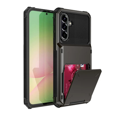Wallet Card Phone Case For Samsung S26 S25 S24 S23 S22 S21 S20 S10 FE Plus EDGE Ultra 5G Card Slot Flip Hidden Pocket Hard Cover