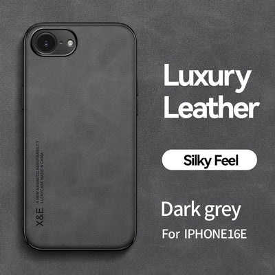 Magnetic Leather Case For iPhone 16E 17E iPhone16E iPhone17E 5G Shockproof Silicone Soft Case Cover