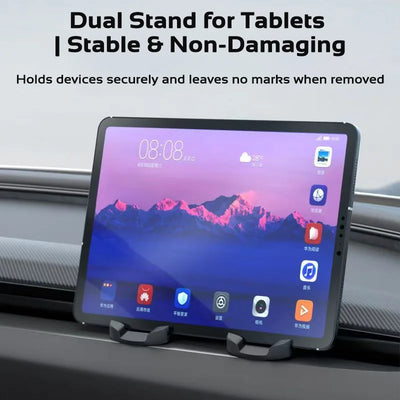 For Tesla Model 3 Y YL 2021-2026 Highland Juniper Soft Silicone Rubber Phone Holder Dashboard Cellphone Mount Car Accessories