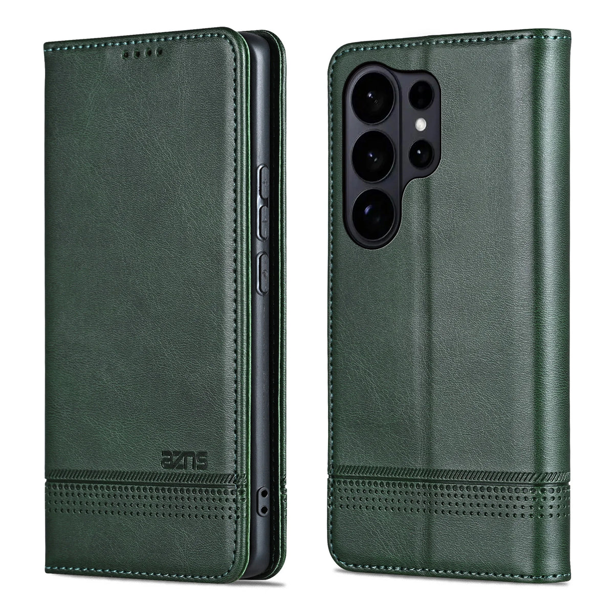 Magnetic Leather Phone Case For Samsung S26 S25 Edge S24 Ultra S23 S22 S21 FE S20 Plus 5G Card Solt Bag Wallet Flip Book Cover