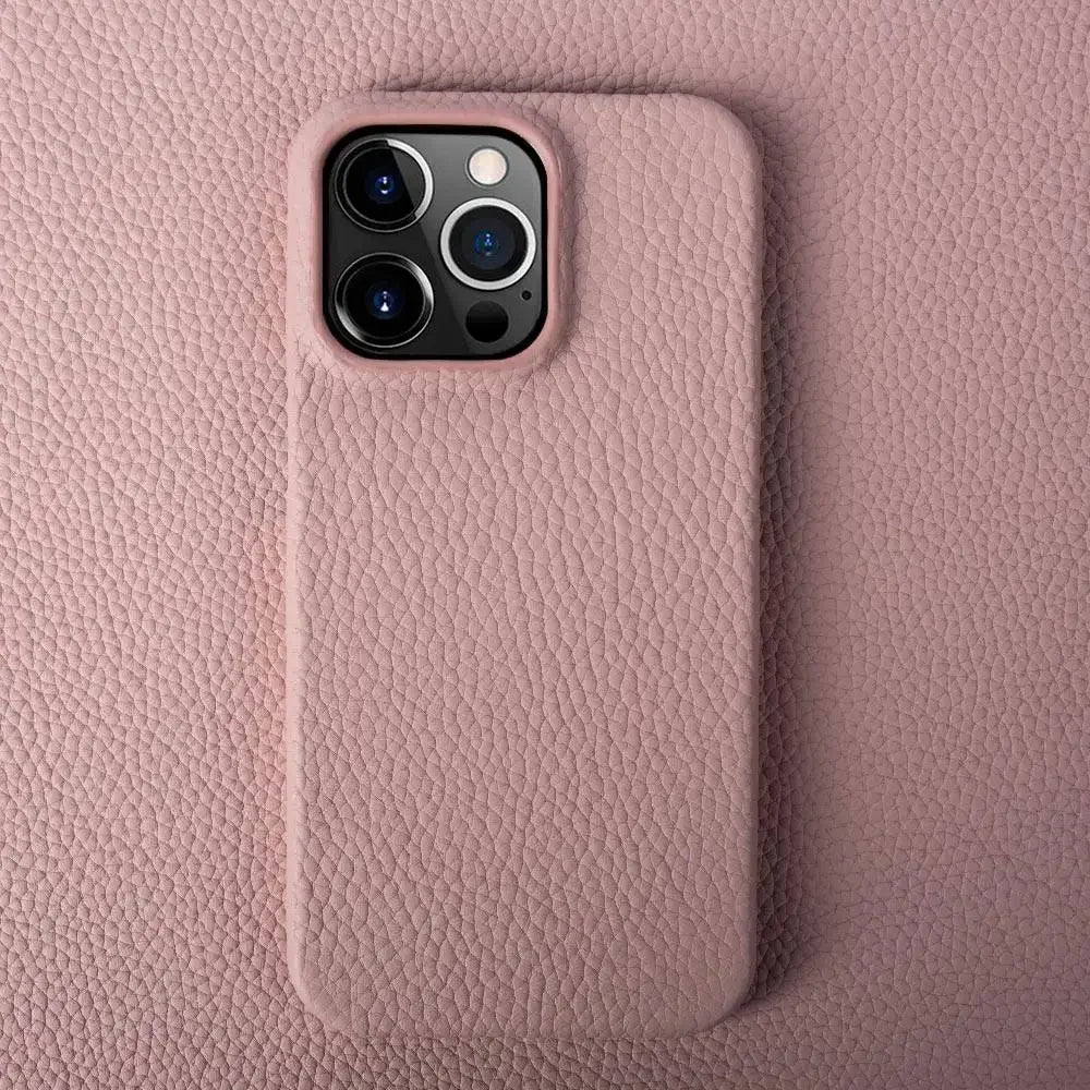 For Iphone 14 Pro Max Case Luxury Genuine Leather Cover Business Phone Cases Back Cover for Iphone 13 18Pro 15 12 XR XSMax Coque