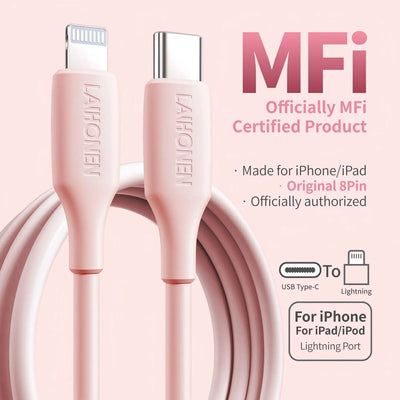 USB C to Lightning Cable for iPhone 14 13 12 11 Pro Max XS Plus 27W Fast Charging Cable Type C to Lightning for iPad MacBook