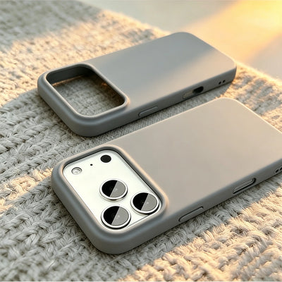 Official Original Liquid Silicone Phone Case for iPhone 18 Pro Max 17 16 15 11 12 14 13 18 Pro Max Shockproof Flannel Full Cover