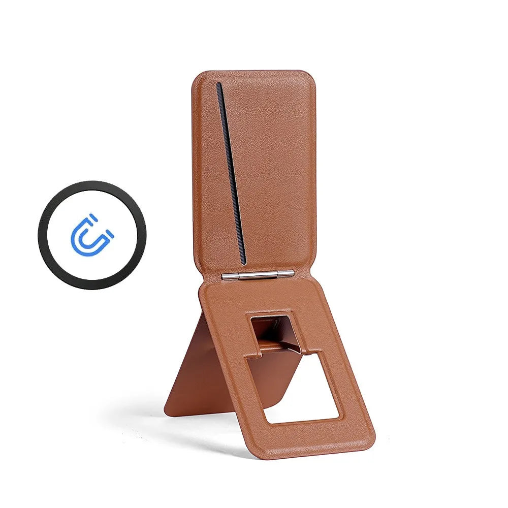 Phone Magnetic Stand Holder For iPhone 15 14 13 12 11 Pro Max Plus Desktop Magnetic Phone Folding Stand Magsafe Holder For Apple