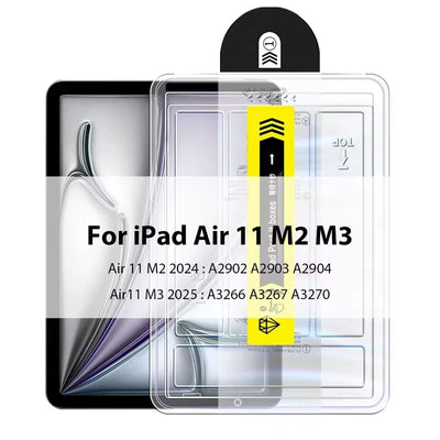 Tempered Glass Screen Protectors For iPad 10th Generation A16 2025 M3 Pro 13 11 M4 12.9 Air 5 4 3 2 Mini 6 7th 9th 8th 10.2 10.5