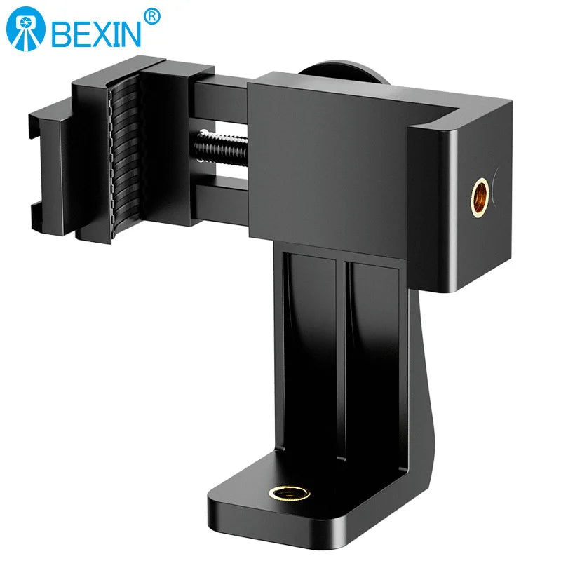 Tripod Mount Universal 360 Degree Mobile Phone Clip With 1/4"Screw Mobile Phone Clip Tripod Mount Adapter Adjustable For iphone