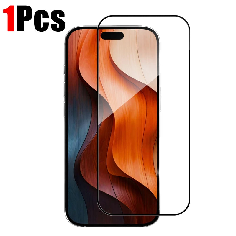 1-4PCS Screen Protector Glass For iPhone 17 Pro Max Air 17Pro 9H Hardness Tempered Glass Protective Cover Film For iPhone 17 16