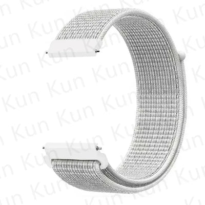 20mm 22mm Band For Samsung Galaxy Watch 6/5/4/5pro/4/6 Classic/active 2 Nylon loop sport bracelet huawei watch GT 4-2-2e-3 Strap