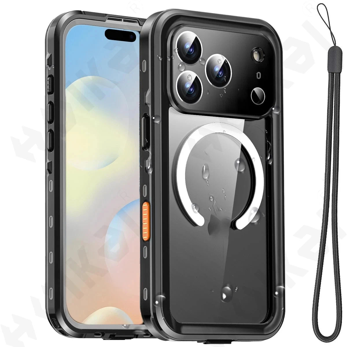 IP68 Waterproof Magnetic Case For iPhone 18 17 16e 16 15 14 13 Air Pro Max Protector Full Body Protective Dustproof Phone Case