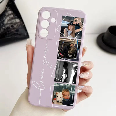 Personalized Custom DIY Phone Case For Samsung Galaxy S25 Edge S26 S23 S21 S20 Ultra S10 Plus Lite S24 FE S22 S10e Back Cover