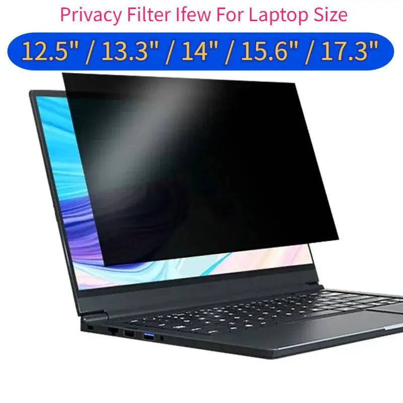 Anti-peeping Screen Protector For Laptop Computer 14 15.6 17 inch 12.5 13 17.3 inches Anti-spy/Glare Matte Film Privacy Filter