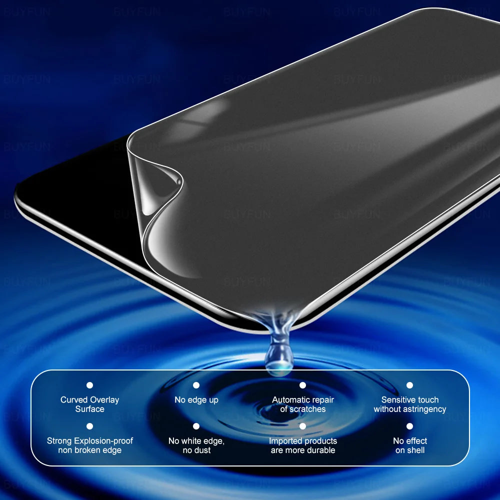 Matte Hydrogel Film For Samsung Galaxy Z Fold 6 Frosted Outer Screen Protector Not Glass SamsungZFold6 ZFold6 ZFold 6 Fold6 5G
