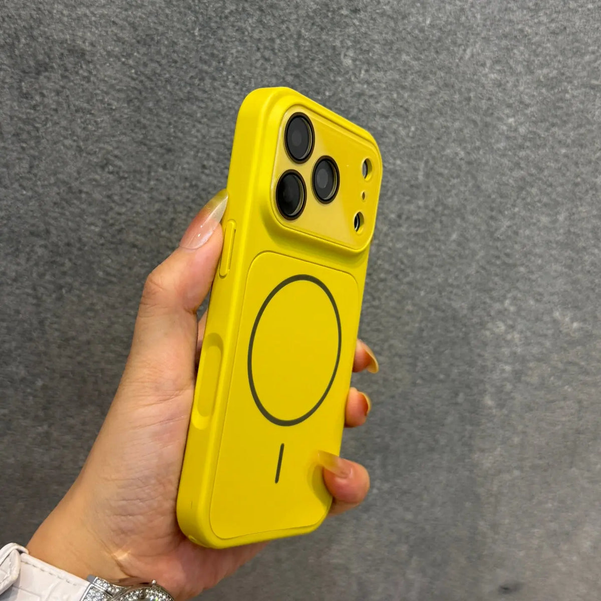 Luxury Solid Skin Feel Magnetic for Magsafe Phone Case for iPhone 18 17 16 15 14 Pro Max 18Pro Slim PC Camera Protection Cover