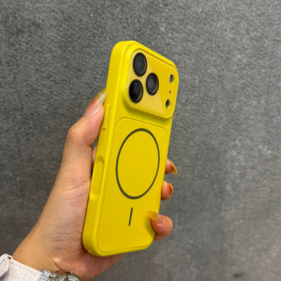 Luxury Solid Skin Feel Magnetic for Magsafe Phone Case for iPhone 18 17 16 15 14 Pro Max 18Pro Slim PC Camera Protection Cover